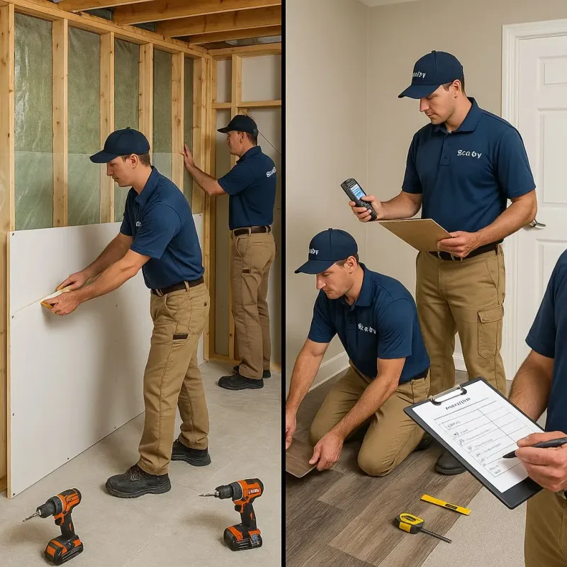 Repairs and Reconstruction process in Torrington, CT